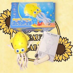 Yellow Dancing Octopus Toy